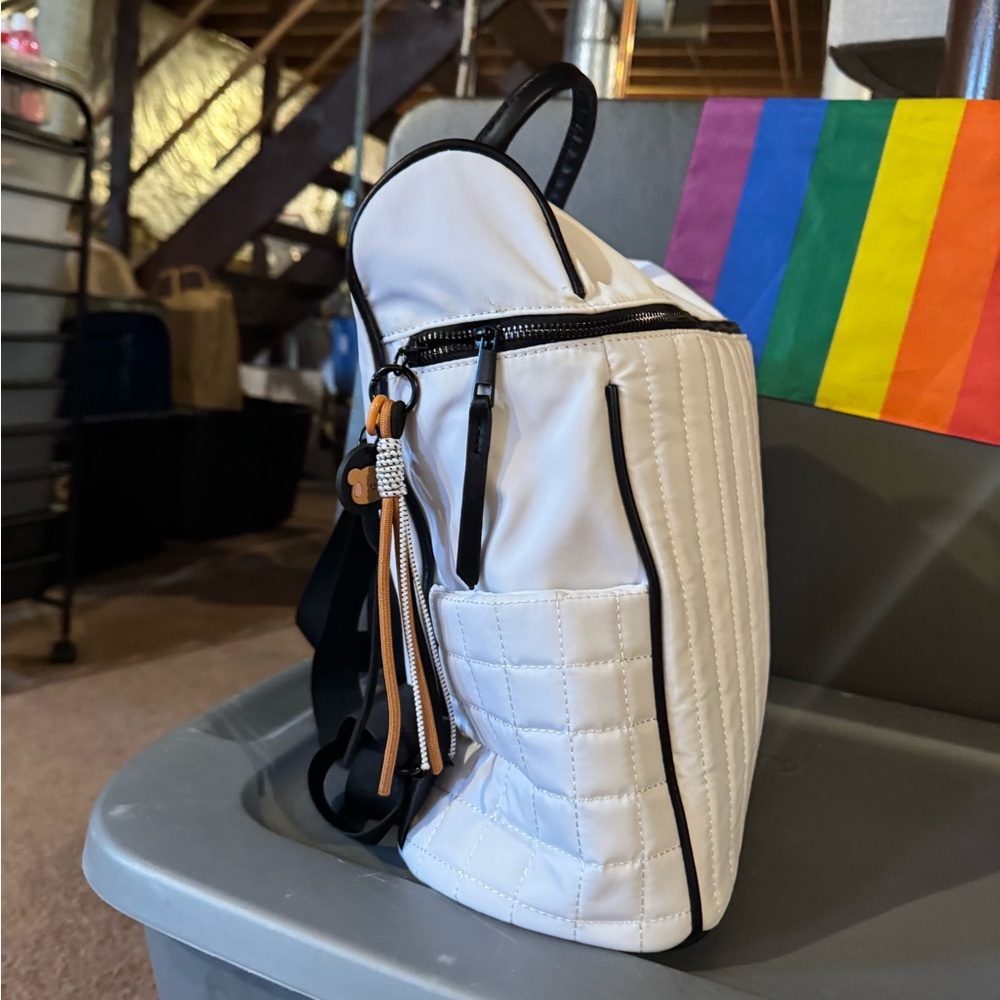 Stylish White Backpack - Picture 8 of 10